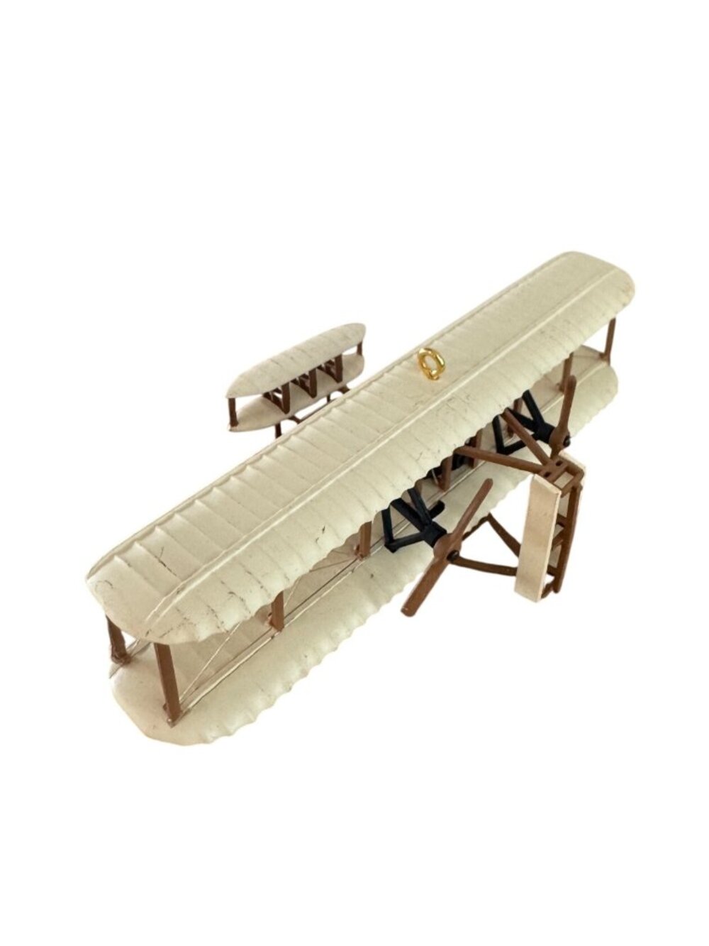 1997 vintage Wright Brothers Biplane Miniature Model Replica - Picture 1 of 8